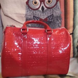 Gorgeous ❤️ Red Patent Leather Victoria Secrets Ha